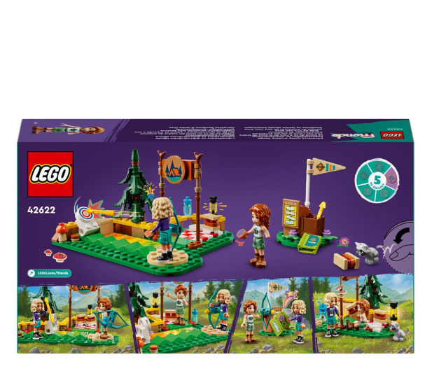 LEGO FRIENDS 42622 Strzelnica na letnim obozie łuczniczym - 1248836 - zdjęcie 5